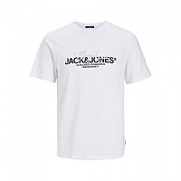 [해외]잭앤존스 Aruba Branding 반팔 티셔츠 140437865 Bright White