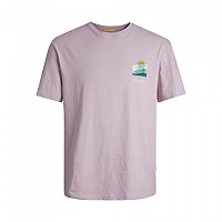 [해외]잭앤존스 Aruba Chest Emb 반팔 티셔츠 140437871 Lavender Frost