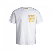 [해외]잭앤존스 Aruba Convo 포켓 반팔 티셔츠 140437874 Bright White