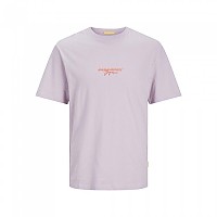 [해외]잭앤존스 Aruba Puff Branding 반팔 티셔츠 140437889 Lavender Frost