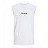 [해외]잭앤존스 조끼erbo 민소매 티셔츠 140438901 Bright White
