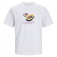 [해외]잭앤존스 Tampa Aop Branding 반팔 티셔츠 140691423 Bright White