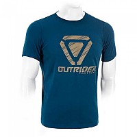 [해외]OUTRIDER TACTICAL 긁힌 반소매 티셔츠 로고 4140786489 Blue