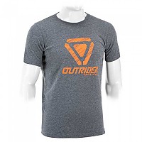 [해외]OUTRIDER TACTICAL 긁힌 반소매 티셔츠 로고 4140786491 Dark Grey