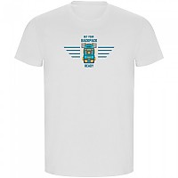 [해외]KRUSKIS 반소매 티셔츠 백팩 Ready ECO 4140890895 White