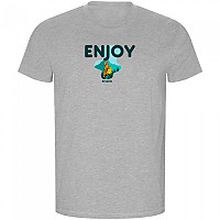 [해외]KRUSKIS Enjoy ECO 반팔 티셔츠 4140891126 Heather Grey