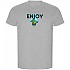 [해외]KRUSKIS Enjoy ECO 반팔 티셔츠 4140891126 Heather Grey