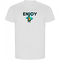 [해외]KRUSKIS 반소매 티셔츠 Enjoy ECO 4140891127 White