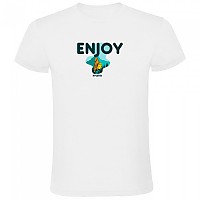 [해외]KRUSKIS 반소매 티셔츠 Enjoy 4140891142 White