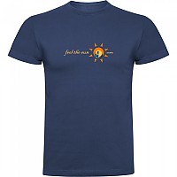 [해외]KRUSKIS Feel The Sun 반팔 티셔츠 4140891278 Denim Blue
