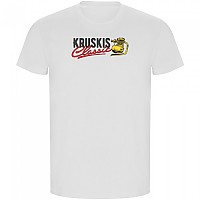 [해외]KRUSKIS 로고 Classic ECO 반팔 티셔츠 9140891591 White