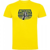 [해외]KRUSKIS 반소매 티셔츠 Motocross Racer 9140891667 Yellow