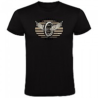 [해외]KRUSKIS Motorcycle Wings 반팔 티셔츠 9140891708 Black