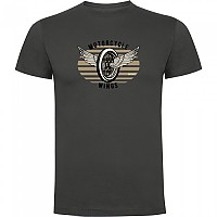 [해외]KRUSKIS Motorcycle Wings 반팔 티셔츠 9140891711 Dark Grey