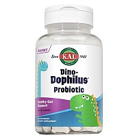 [해외]KAL 생균제 Dino-Dophilus 프로bioti 60 츄어블 정제 체리 7140178332
