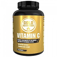 [해외]GOLD NUTRITION C-비타민 500mg 60 단위 중립적 맛 12137993746 Black