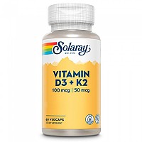 [해외]SOLARAY 비타민 D3+K2 (MK7) 60 단위 12138063272