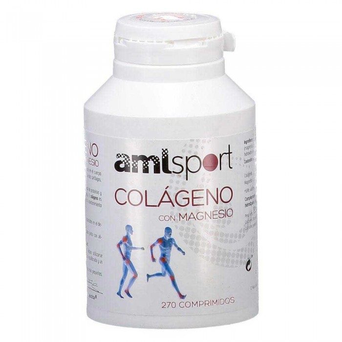 [해외]AMLSPORT 마그네슘 함유 콜라겐 270 단위 중립적 맛 12612856 Multicolor