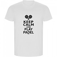 [해외]KRUSKIS Keep Calm And Play Padel ECO 반팔 티셔츠 12140891533 White