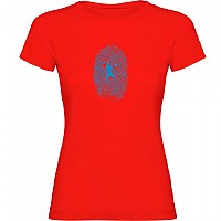 [해외]KRUSKIS Padel Fingerprint 반팔 티셔츠 12140891834 Red