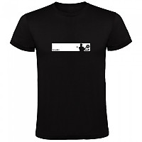 [해외]KRUSKIS 프레임 Padel 반팔 티셔츠 12140891360 Black
