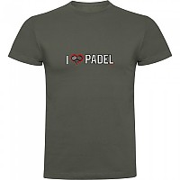 [해외]KRUSKIS I Love Padel 반팔 티셔츠 12140891478 Dark Army Green
