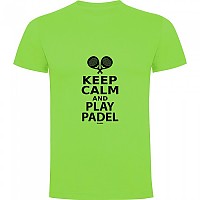 [해외]KRUSKIS Keep Calm And Play Padel 반팔 티셔츠 12140891543 Light Green