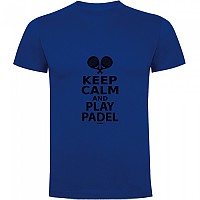 [해외]KRUSKIS Keep Calm And Play Padel 반팔 티셔츠 12140891547 Royal Blue