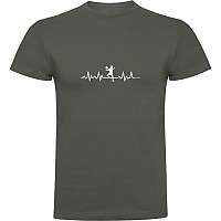 [해외]KRUSKIS Padel Heartbeat 반팔 티셔츠 12140891855 Dark Army Green