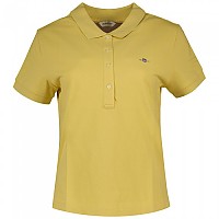 [해외]간트 Slim Sheild 모자 Pique 반팔 폴로 셔츠 140565997 Dusty Yellow