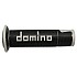[해외]DOMINO 오픈 엔드 그립 On 로드 Racing 9140821705 Black / Grey