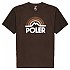 [해외]폴러 Mountain 레인bow 반팔 티셔츠 140289789 Dark Chocolate