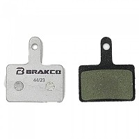[해외]BRAKCO 디스크 브레이크 패드 Silent Mineral Shimano Deore 25 단위 1140900206 Multicolor