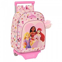[해외]SAFTA 트롤리 바퀴 포함 배낭 Princesas Disney 썸머 Adventures 15140676409 Multicolor