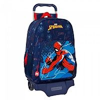 [해외]SAFTA 트롤리 바퀴 포함 배낭 Spider-Man Neon 15140676418 Multicolor 1