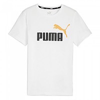 [해외]푸마 반팔 티셔츠 Ess+ 2 Col 로고 15140130836 White / Black