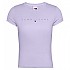 [해외]타미 진 Slim Tonal 라인ar 반팔 티셔츠 140372923 Lavender Flower