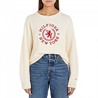 [해외]타미힐피거 크루 넥 스웨터 Crest Graphic Co 140925170 Calico Sweaters