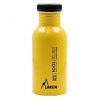 [해외]LAKEN 알루미늄 병 Basic Plain 600 ml 6140844141 Yellow
