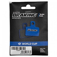 [해외]BRAKING Race World Cup Shimano Saint 2010 소결 디스크 브레이크 패드 1140912289 Blue