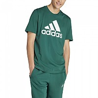 [해외]아디다스 Essentials Single 져지 Big 로고 반팔 티셔츠 140501401 Collegiate Green