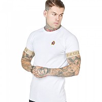 [해외]SIKSILK Crest Elasticated Cuff 반팔 티셔츠 140742433 White