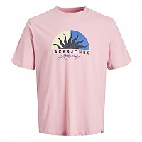 [해외]잭앤존스 Tulum 로고 반팔 티셔츠 140858110 Prism Pink