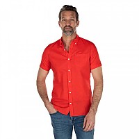 [해외]NZA NEW ZEALAND 반소매 셔츠 Tuai 140916295 Orange Red