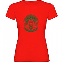 [해외]KRUSKIS 반소매 티셔츠 Meditating 9140966017 Red