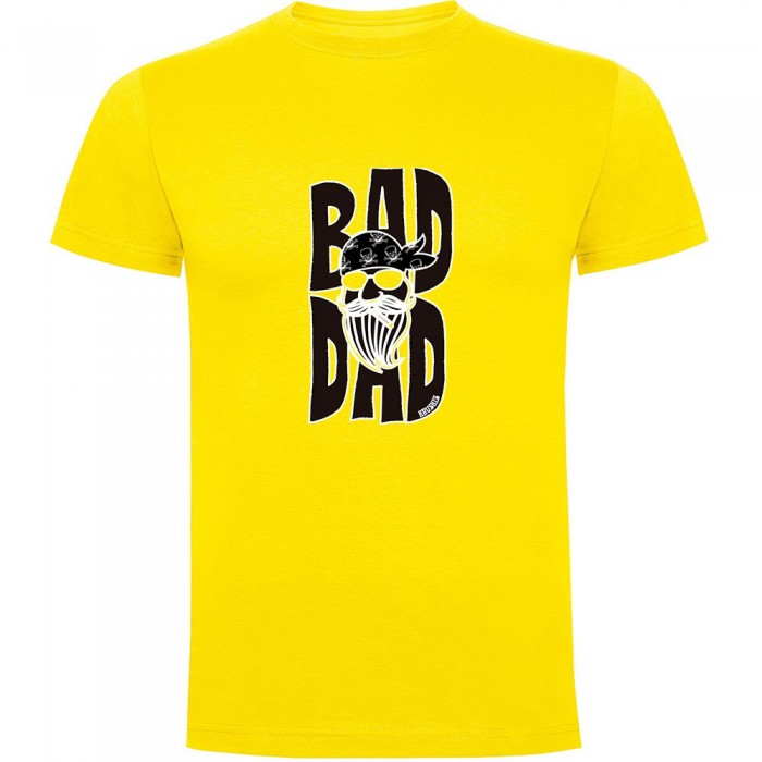 [해외]KRUSKIS 반소매 티셔츠 Bad Dad 9140965531 Yellow