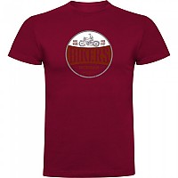 [해외]KRUSKIS 반소매 티셔츠 Bikers Enthusiasm 9140965605 Dark Red