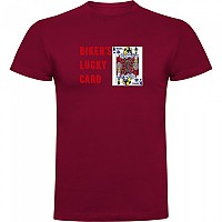 [해외]KRUSKIS 반소매 티셔츠 Lucky Card 9140965982 Dark Red