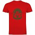 [해외]KRUSKIS 반소매 티셔츠 Meditating 9140966018 Red