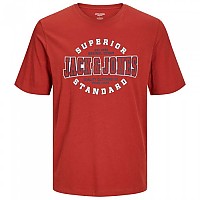 [해외]잭앤존스 반소매 티셔츠 로고 140919406 Red Ochre